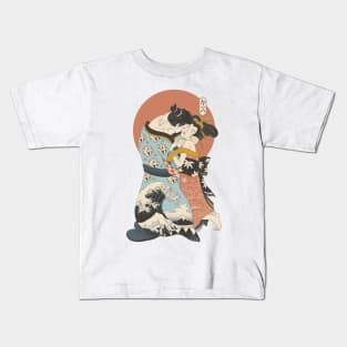 The Kiss Ukiyo-e Kids T-Shirt